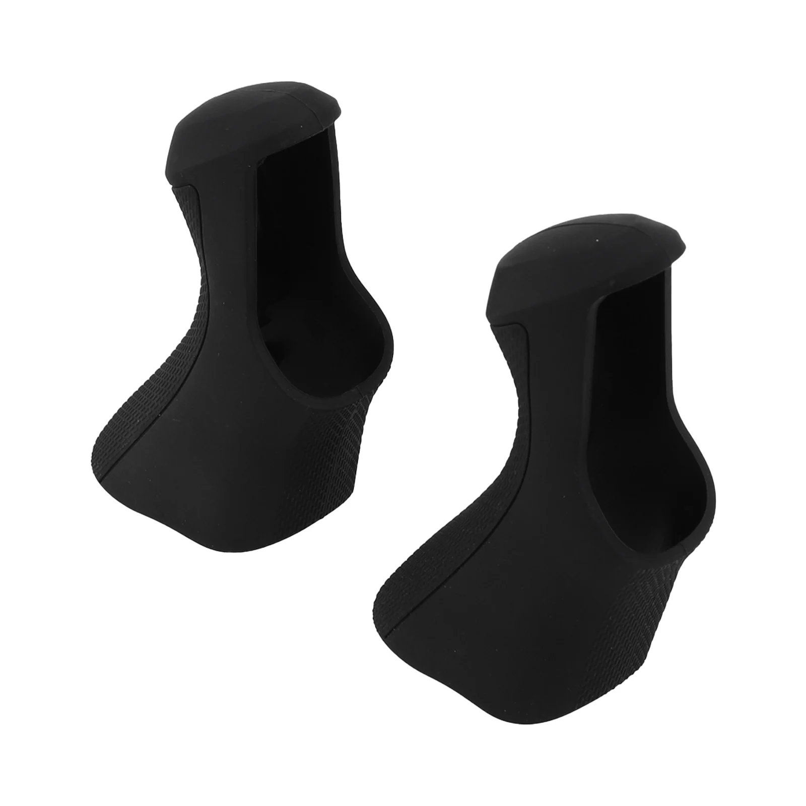 Cubiertas de palanca de cambios de freno de bicicleta de carretera, Protector de mangas de mango de bicicleta de goma para Shimano para Ultegra Di2 ST-6870, accesorios de ciclismo: Default Title