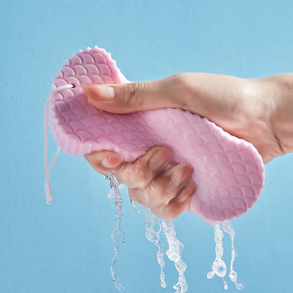 Shower Sponge Japan Wisp for Body Scrub Children Painless Brush Rub Baby Bathtubs Bath Brushes Bath Dead Skin Scrubber Sponges