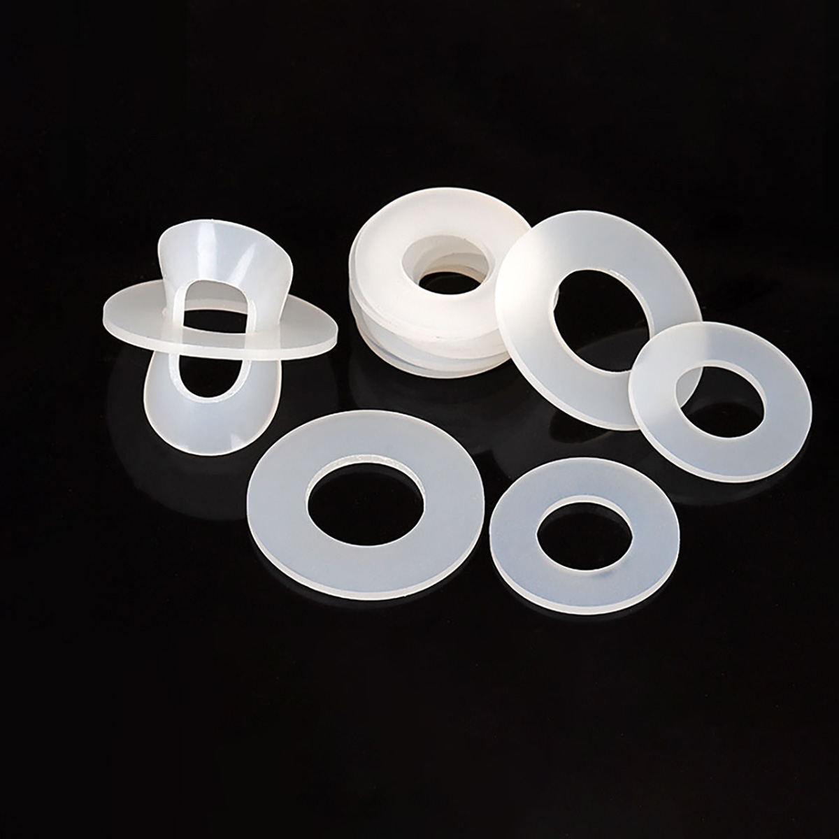 Joint Circulaire en Silicone Souple et Étanche pour Banc, Anneau de Haute Température