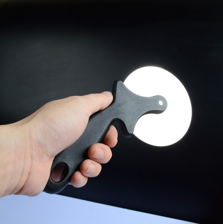 Pizza tool Pizza cutter Pizza wheel cutter with large rubber handle Baking tool PIZZA knife Big round pizza cutter