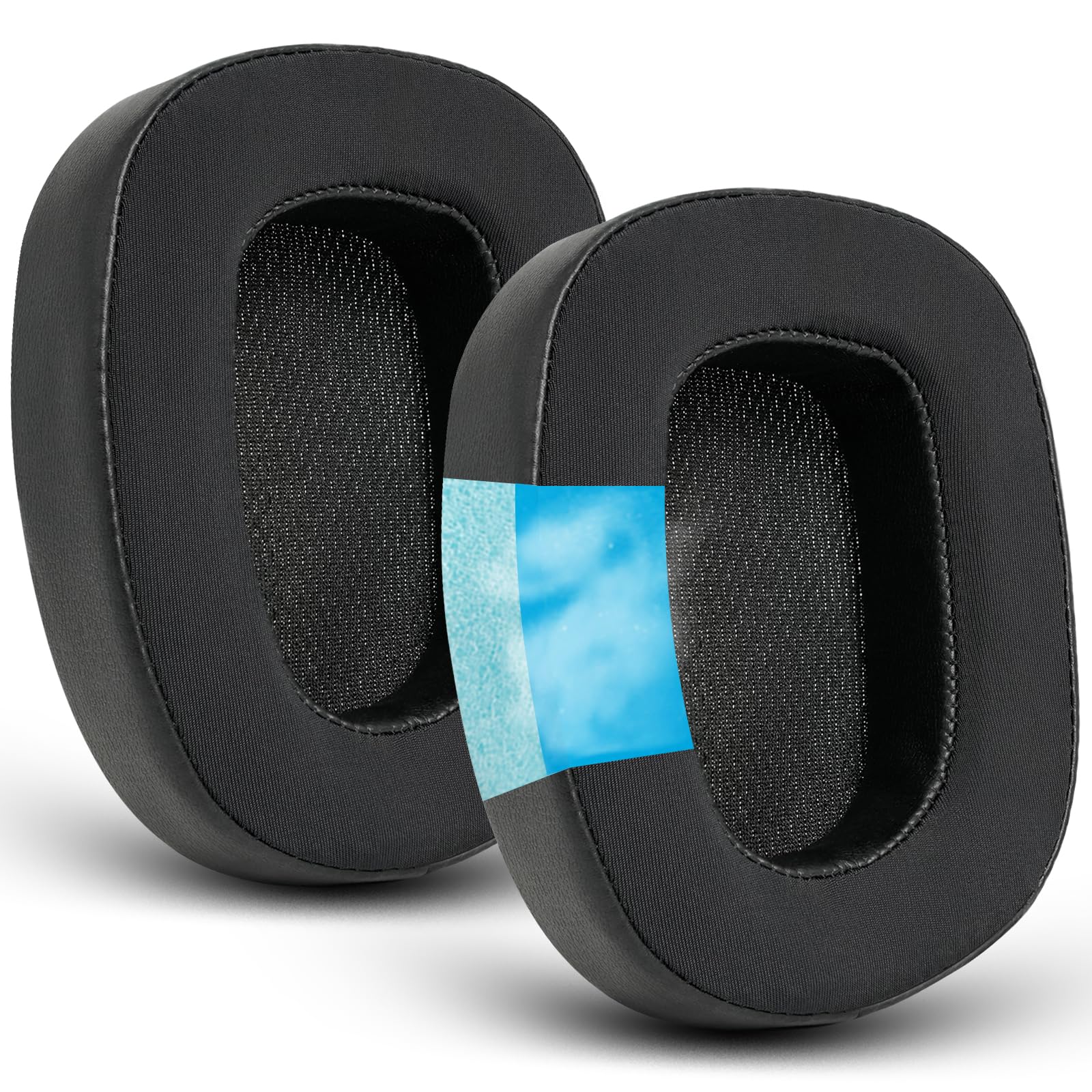 Kühlende Ersatz-Ohrpolster, kompatibel mit Logitech G930 G933 G935 G633 G635 G533 G430 G433 G435 Spielen-Headset: Ursprünglich Titel