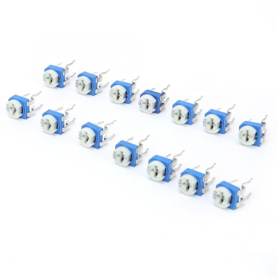 Résistance réglable 065 potentiomètre ensemble 13 valeurs pour 100 -- 1M fournitures industrielles composant électronique