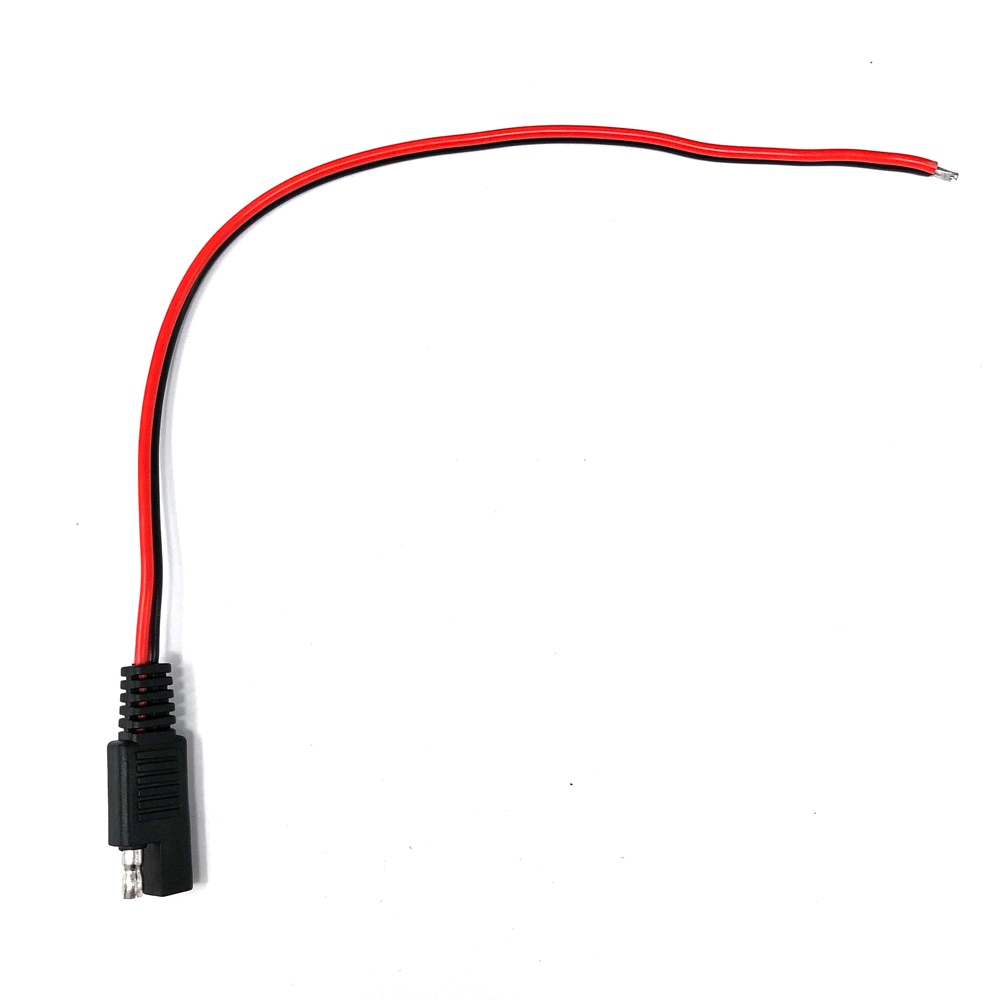 Cable de extensión de potencia SAE DIY de 3 piezas, 18AWG, 30cm, batería Solar, Cable de conexión de desconexión rápida SAE para motocicleta, coche, Tractor
