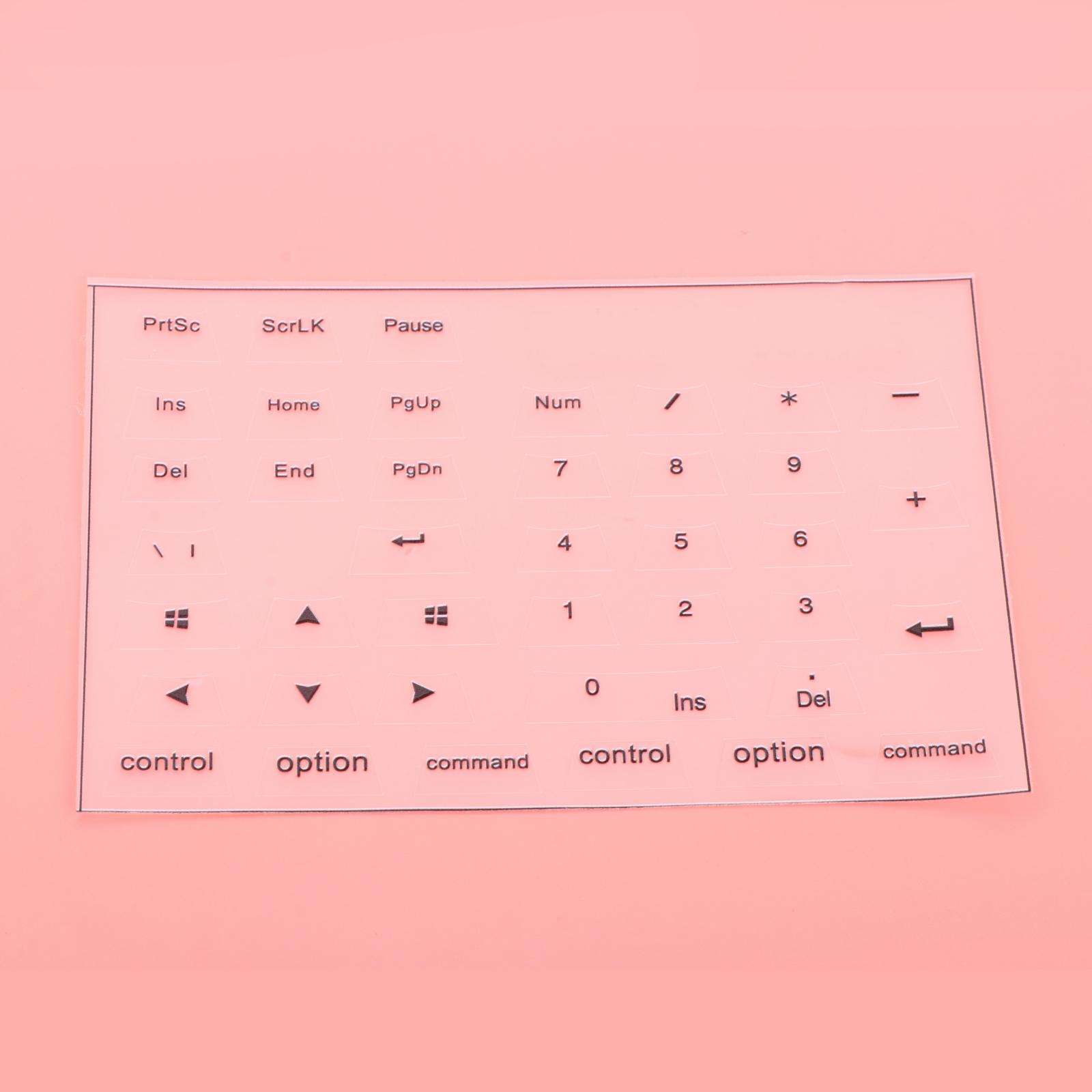 Keyboard Side Stickers for XDA Height Mechanical Keycaps Computer Desktop