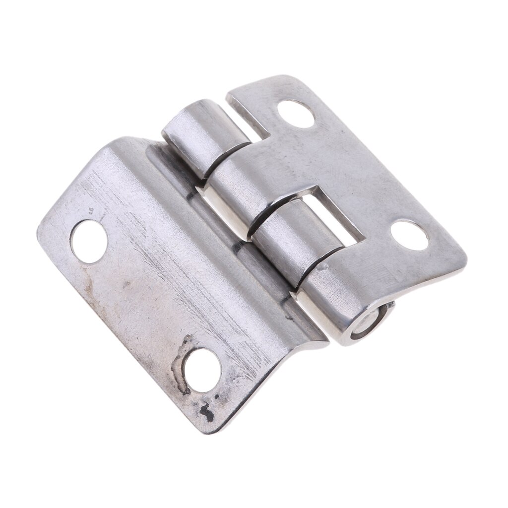 304 Marine Stainless Steel Folding Boat Door Hinges 1.7 x 1.5"