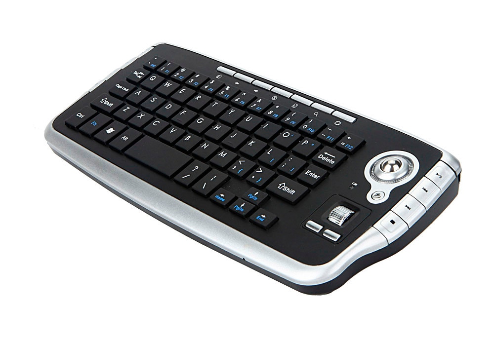 Mini 2.4G Wireless Keyboard With Trackball Sky Squirrel Handheld Touchpad Gaming Keyboard For Mart Tv Box Android Smartphone