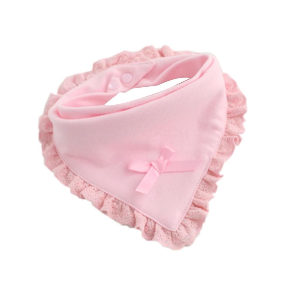 Neugeborene baumwolle Burp Tücher kinder speichel schal Baby mund handtuch Baby Essen Lätzchen Kleinkinder Jungen Mädchen Bib slabbetjes babero: Triangle pink