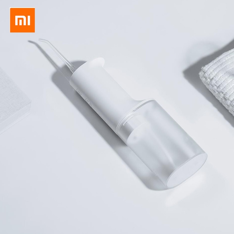 Xiaomi – irrigateur buccal électrique IPX7, Jet dentaire étanche, 4 Modes de nettoyage Oral, 4 buses, mémoire de bouche