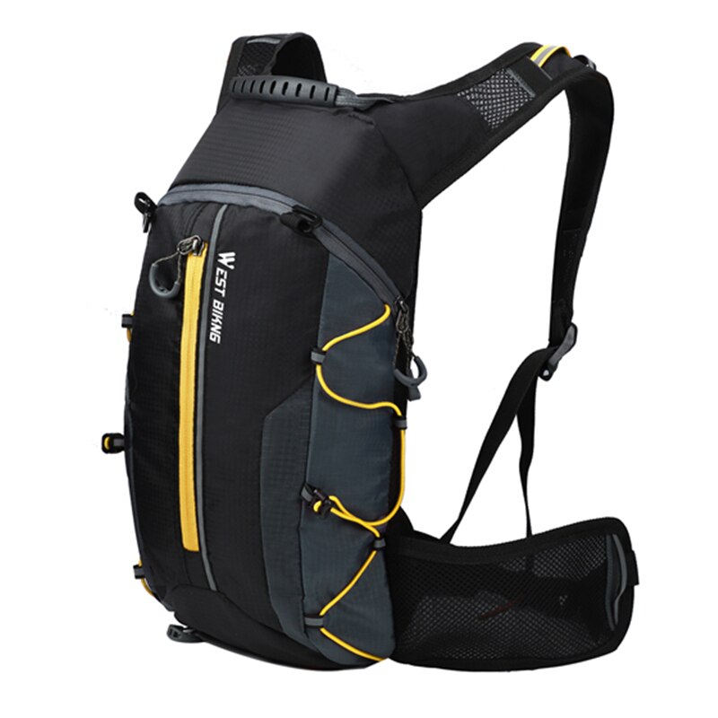 Waterdichte Fietstas Draagbare Sport Rugzak Ultralight Outdoor Wandelen Klimmen Pouch Fietsen Fiets Rugzak: Yellow