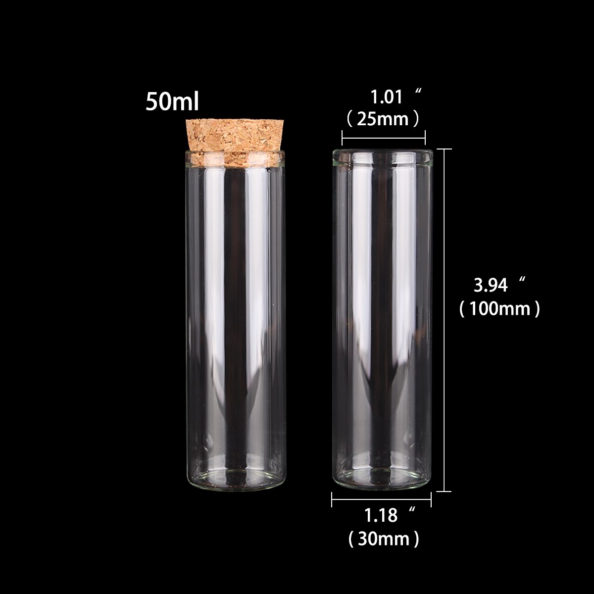 12 pieces/lot 15ml 20ml 25ml 30ml 40ml 45ml 50ml 55ml 60ml Glass Test Tubes With Cork Stopper Wishing Bottles for Art DIY Crafts: PURPLE