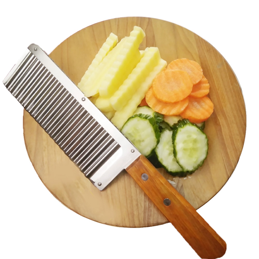 Kitchen stainless steel wave knife vegetable and fruit wave knife kitchen slicer tool household cutting tool kit