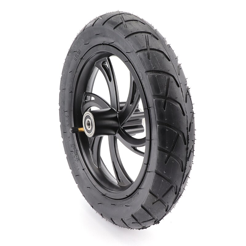 Juego de llanta de tubo interior para neumático de rueda, accesorios para motocicleta, 12 1/2X2 1/4, se adapta a scooters eléctricos, bicicletas plegables