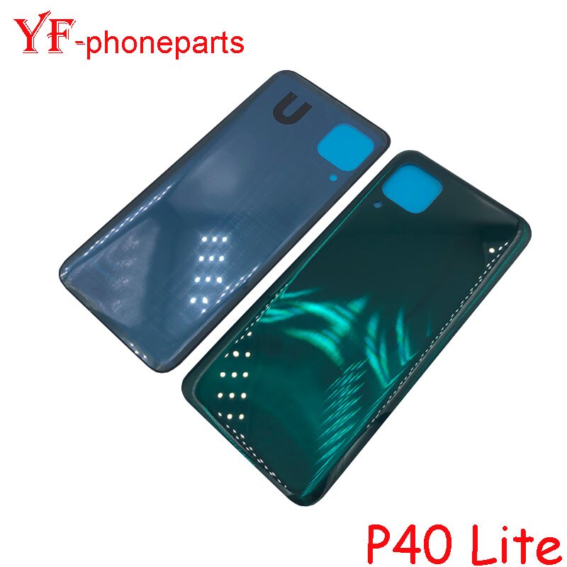 Voor Huawei P40 Lite Back Batterij Cover Rear Panel Deur Behuizing Geval Reparatie Onderdelen