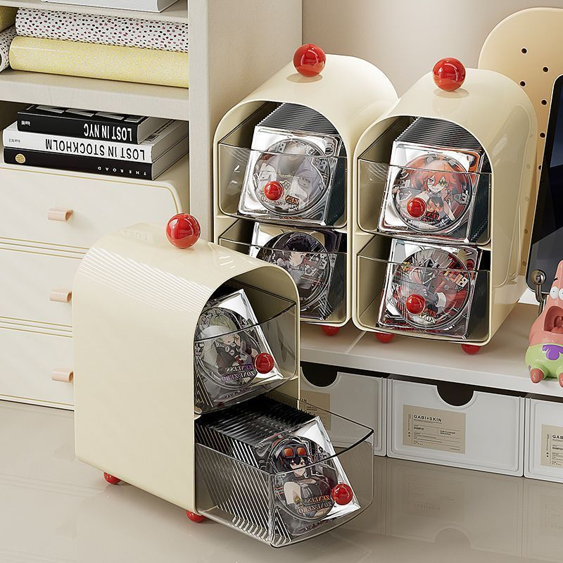 Home Drawer Style Cosmetics Storage Box, Skincare Cosmetics Storage Box, Living Room Coffee And Tea Storage Box, Multifunctional