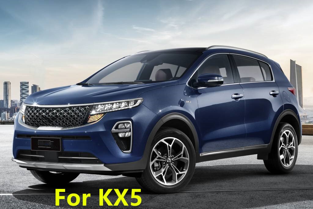 Ventana de PC brillante decorada/placa protectora/cubierta para Kia K2 K3 K4 KX5 Sportage R CB052: For KX5