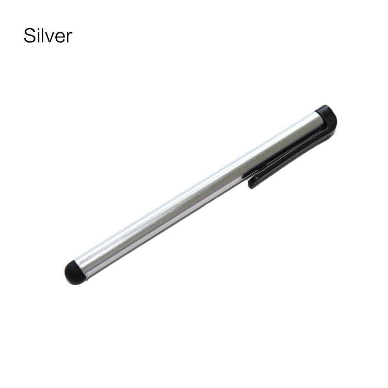 Clip Universal Soft Head For Phone Tablet Durable Stylus Pen Capacitive Pencil Touch Screen Pen W0YE