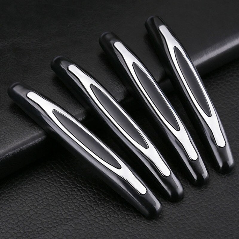 4 Stuks Bumper Strip Autodeur Edge Guard Bumper Protector Seal Strip Betrouwbare: Black