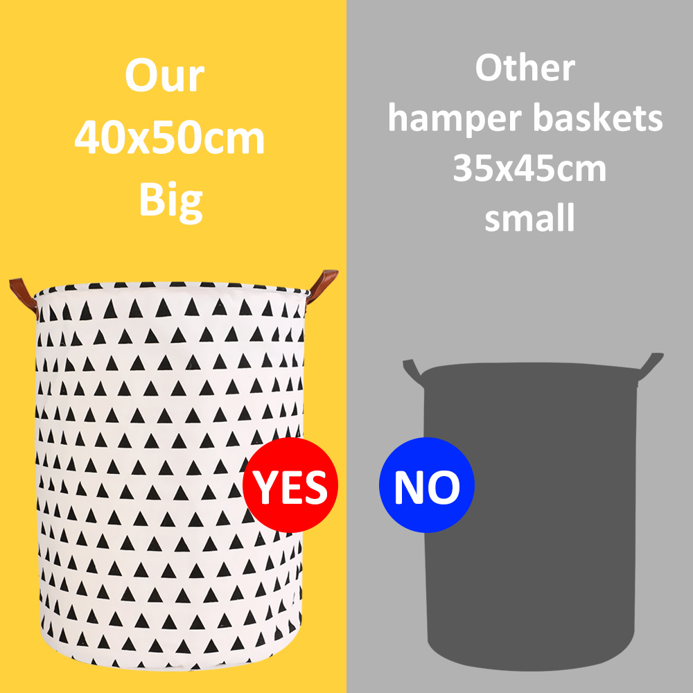 Foldable Laundry Basket Large Capacity Laundry Hamper Dirty Clothes Storage Organizer Bucket Homehold Storage Bag