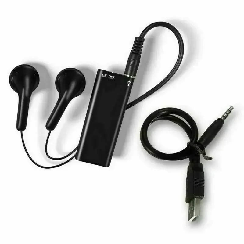 Kleinste professionele voicerecorder Super Mini MP3-speler Geluid Digtal Draagbaar Spraakgestuurde opname Ruisonderdrukking Espia: 8GB