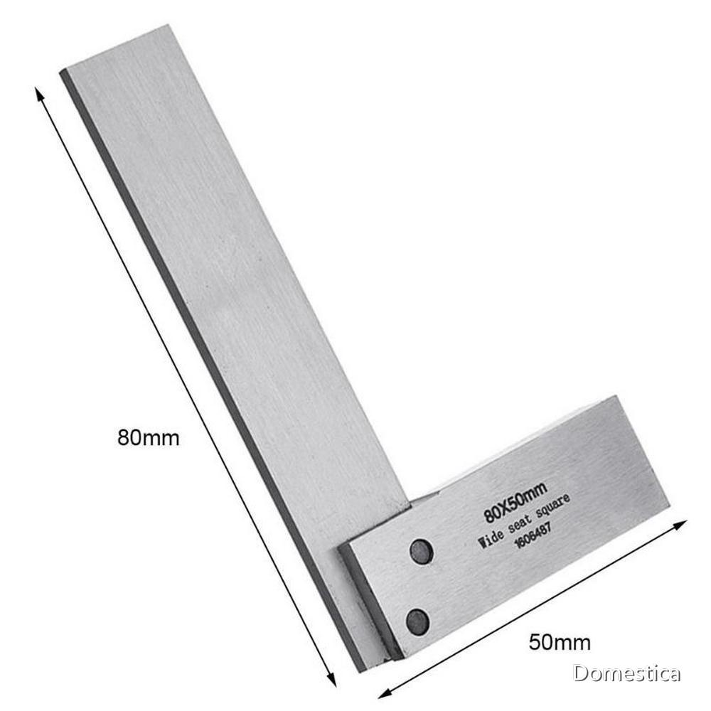 Machinist Square 90 Degree Right Angle Engineer Set Muti-Size Precision Grinding Steel Hardened Square Ruler Ruler Protractor