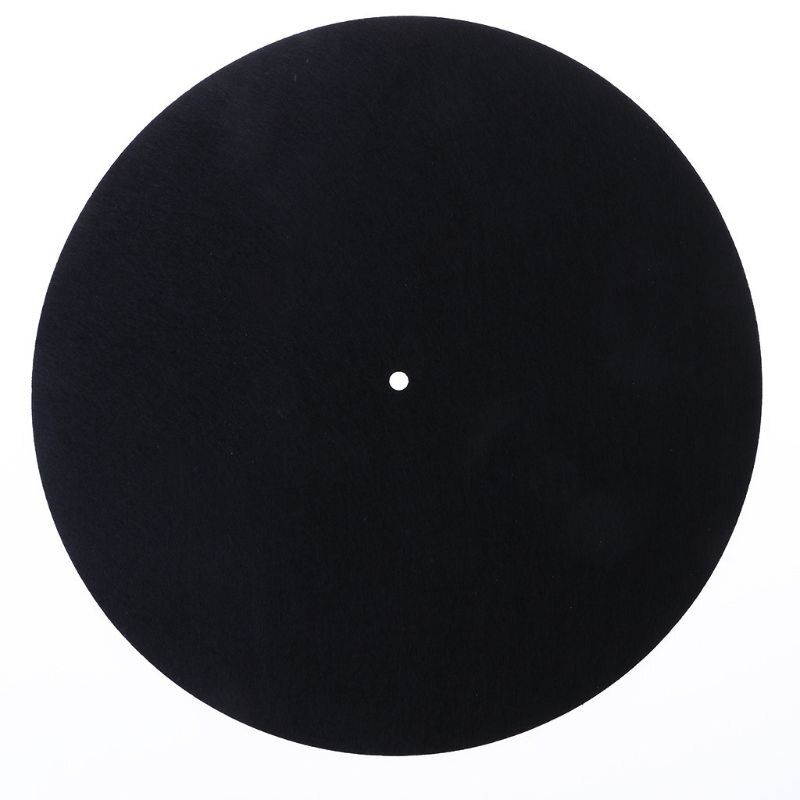 10 \ "Anti-Statische Draaitafel Mat Anti-Vibratie Slipmat Voor Lp Vinyl Platenspeler