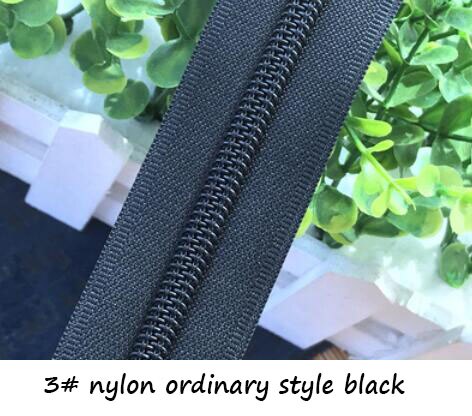 3# 5# 8# 10#  bagage rugzak tent reparatie diy materiaal zwart wit grijs waterdichte rits tape 5 meter  a0289l: Nr . .16