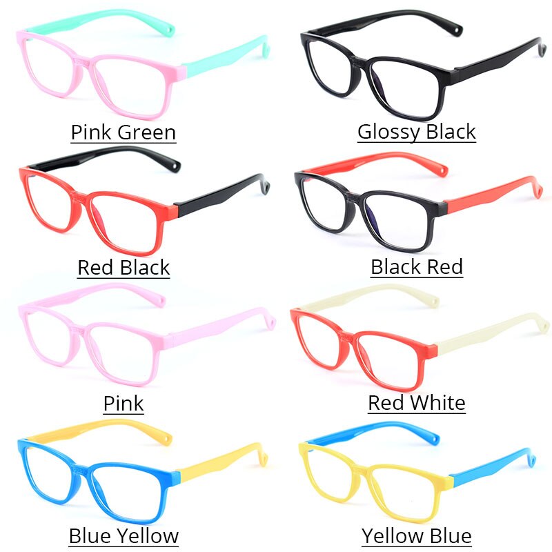 Vanlook okulary blokujące niebieskie światło komputerów dla dzieci gry ochrona ekranu UV okulary chłopcy dziewczęta okulary krzemionkowe