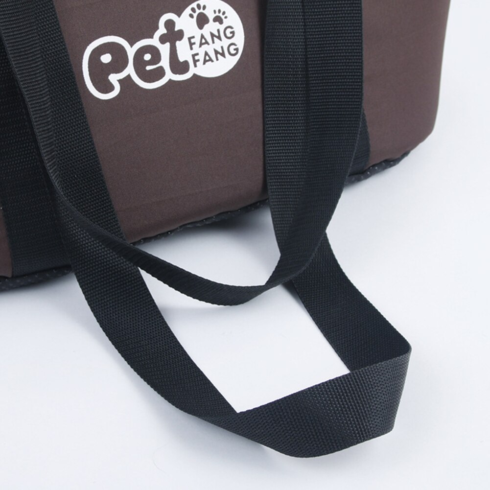 Classic Dog Carrier Cozy Soft Cat Carrier Bag Pet Puppy Cat Handbag Outdoor Travel Dog Bag Plush Puppy Shoulder Carrier Bag