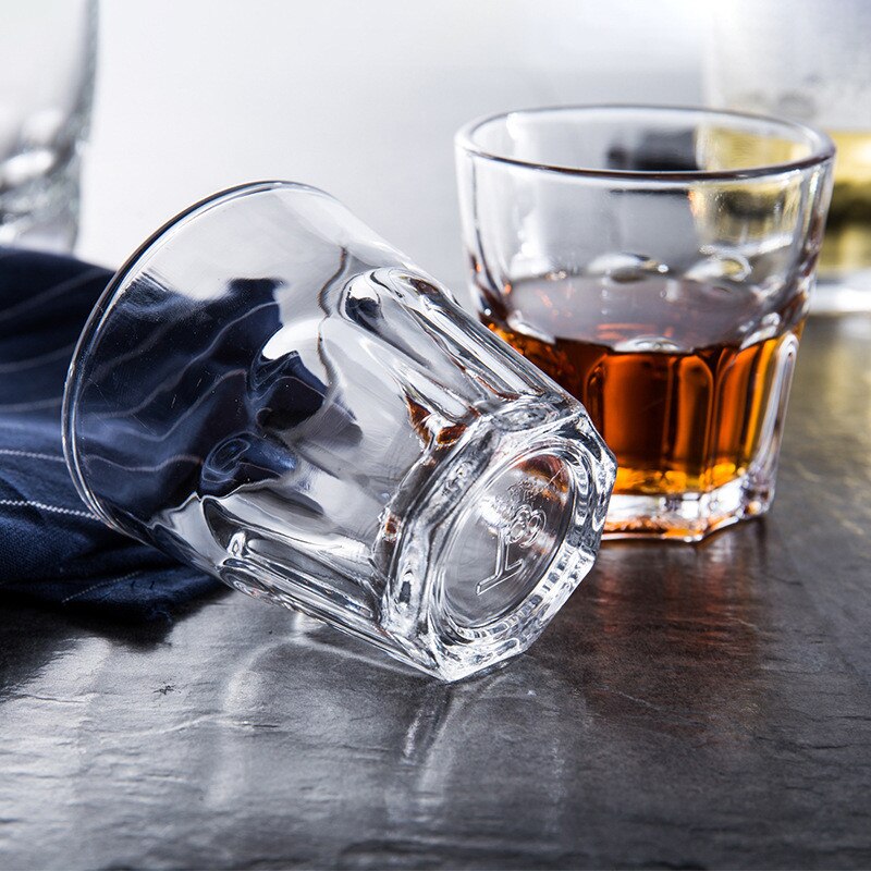 5PCS/Lot 100ML Shot Glass Tempered Material Clear Glass Cups for Liquor and Spirits Wine Cup Tumbler Bar Club Party Drinkware