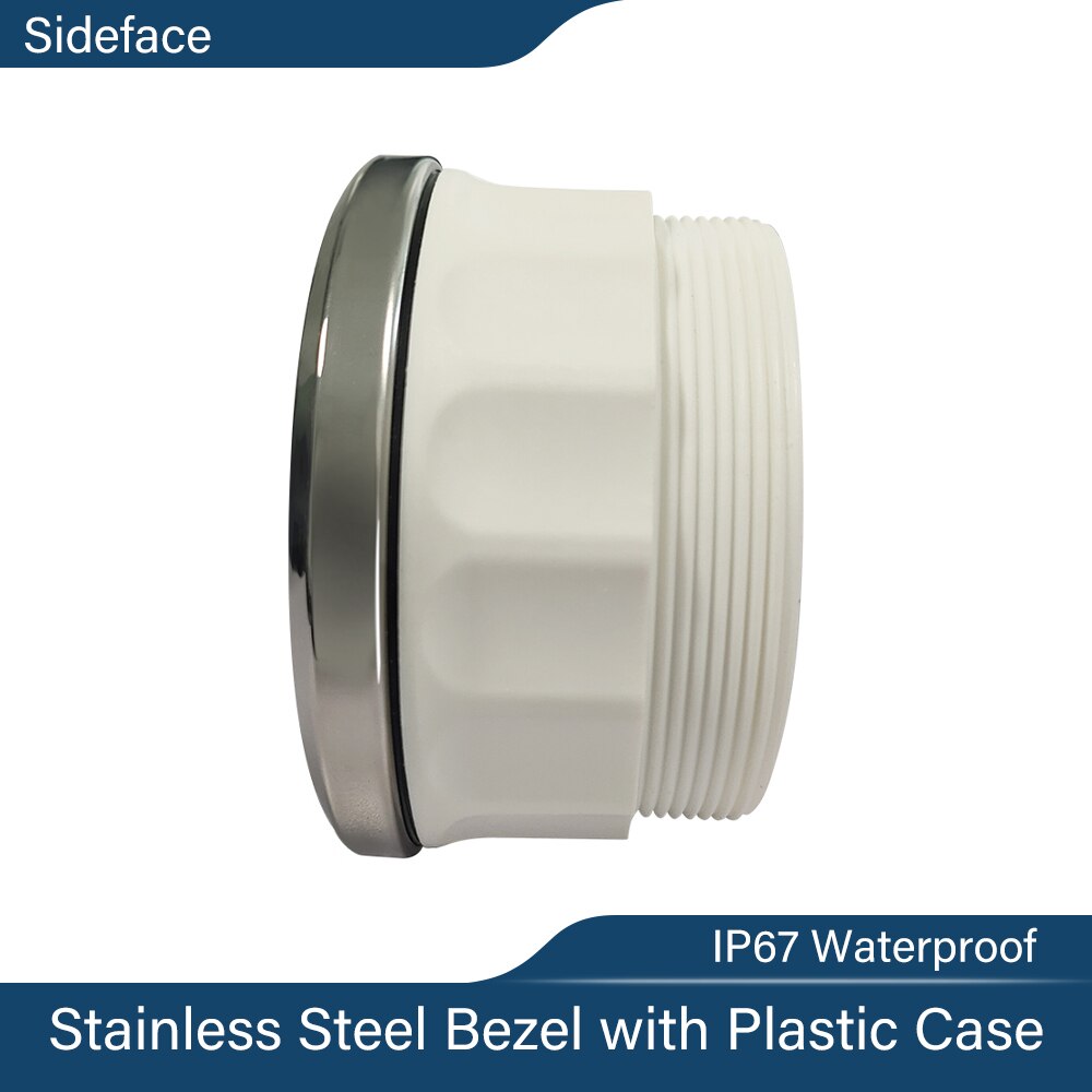 KUS 85mm Tachometer RPM Gauge REV Meter With Hour Meter 0-8000RPM 12V/24V With Backlight