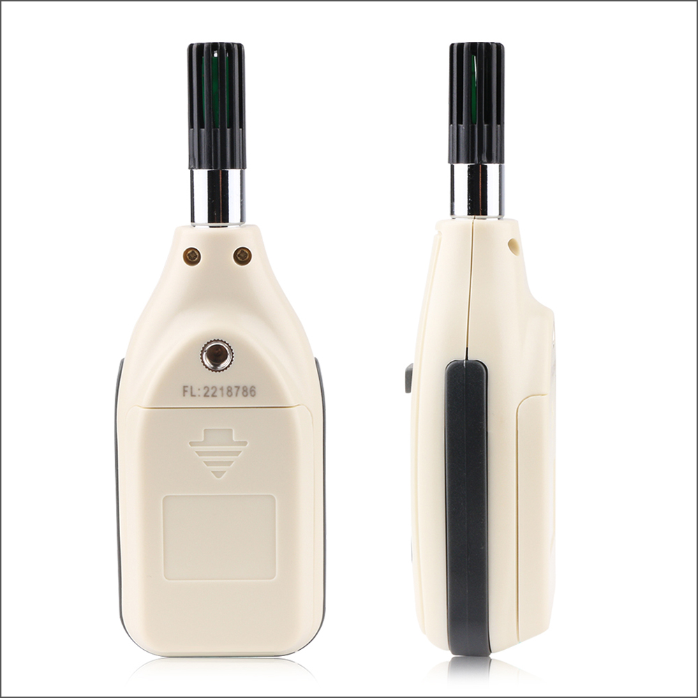 RZ Digital Thermometer Humidity Temperature Meter LCD Thermo-Hygrometer Humidity Tester Handheld Thermometer Hygrometer GM1362