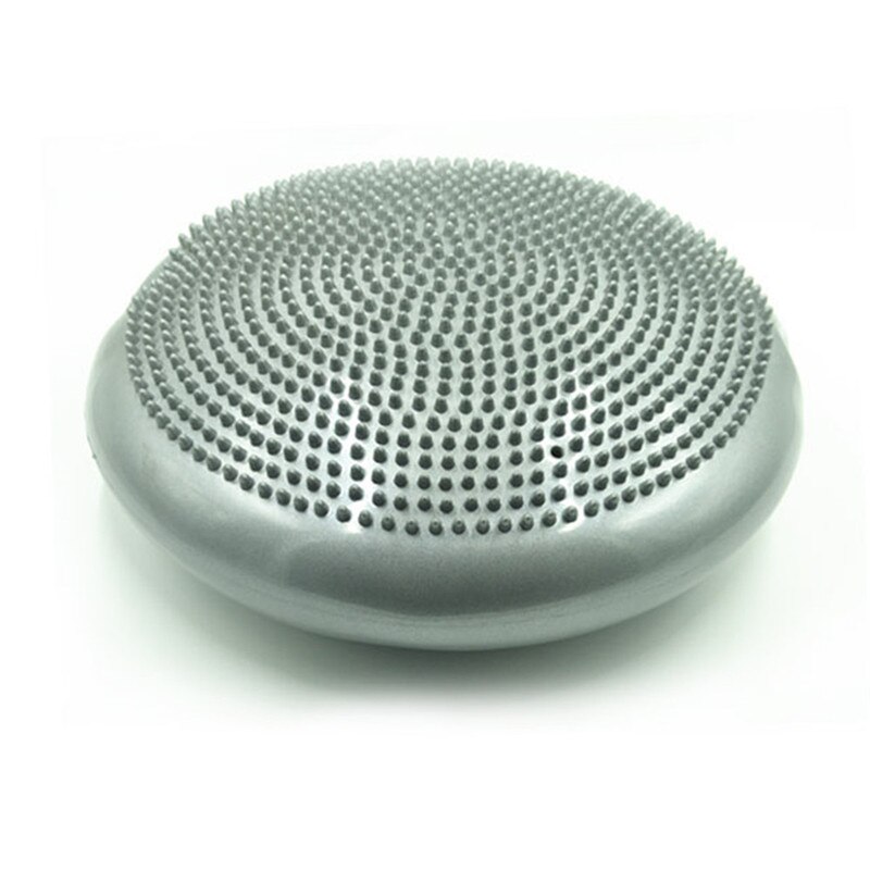 Balance Twist Boards Plate Yoga Physical Massage Balance Waist Twisting Disk Cushion Thick Riot Yoga Training Board Fitness: Light Grey