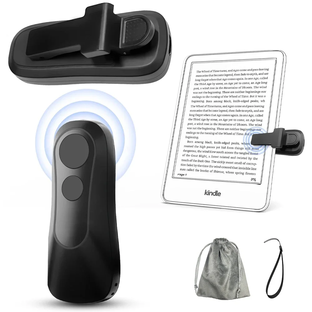 Pilot zdalnego sterowania RF Page Turner Page Turner Clicker dla Kindle Paperwhite Oasis Kobo Ereaders dla tabletów Ipad
