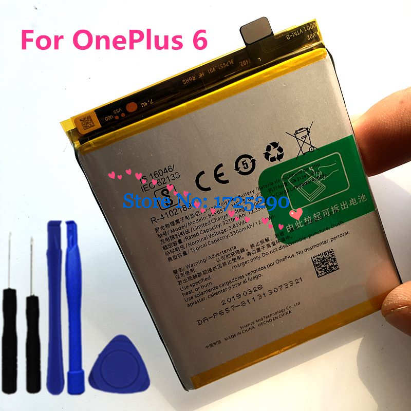 Nouvelle BLP637 BLP657 BLP685 BLP699 Batterie Pour OnePlus 5 5T 6 6T 7 7T Pro One Plus 6 6T A6001 A6010