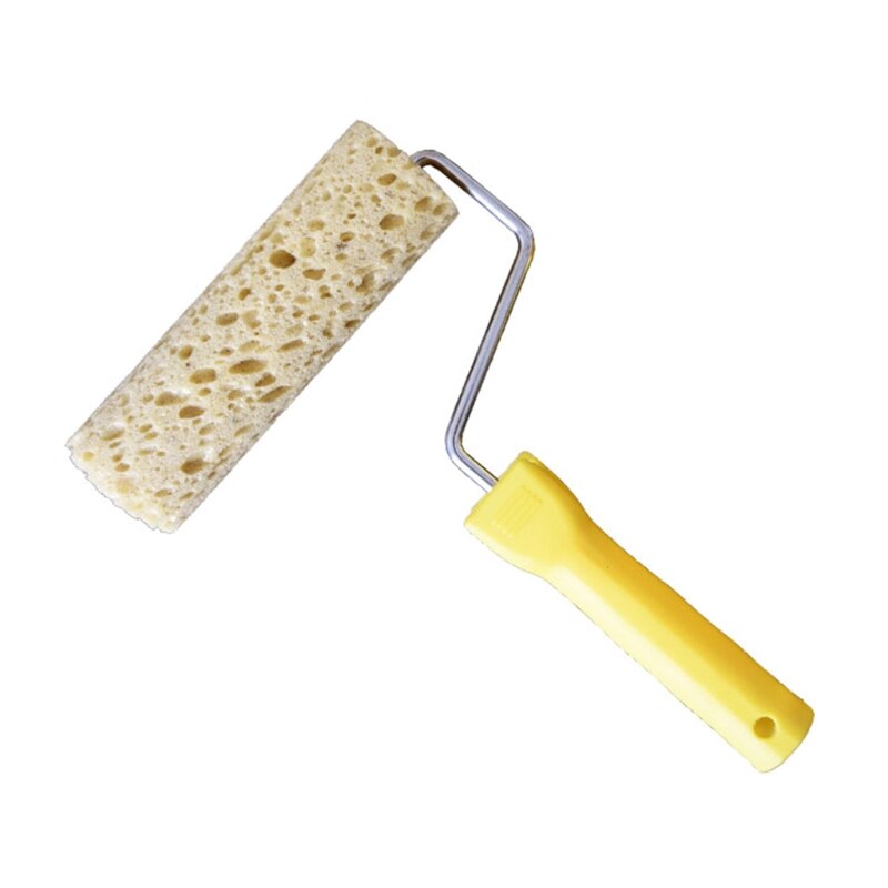 Klassieke Zeewier Spons Roller Borstel 4/6 &#39;&#39;Textuur Roller Voor Verf Art Muur Deco