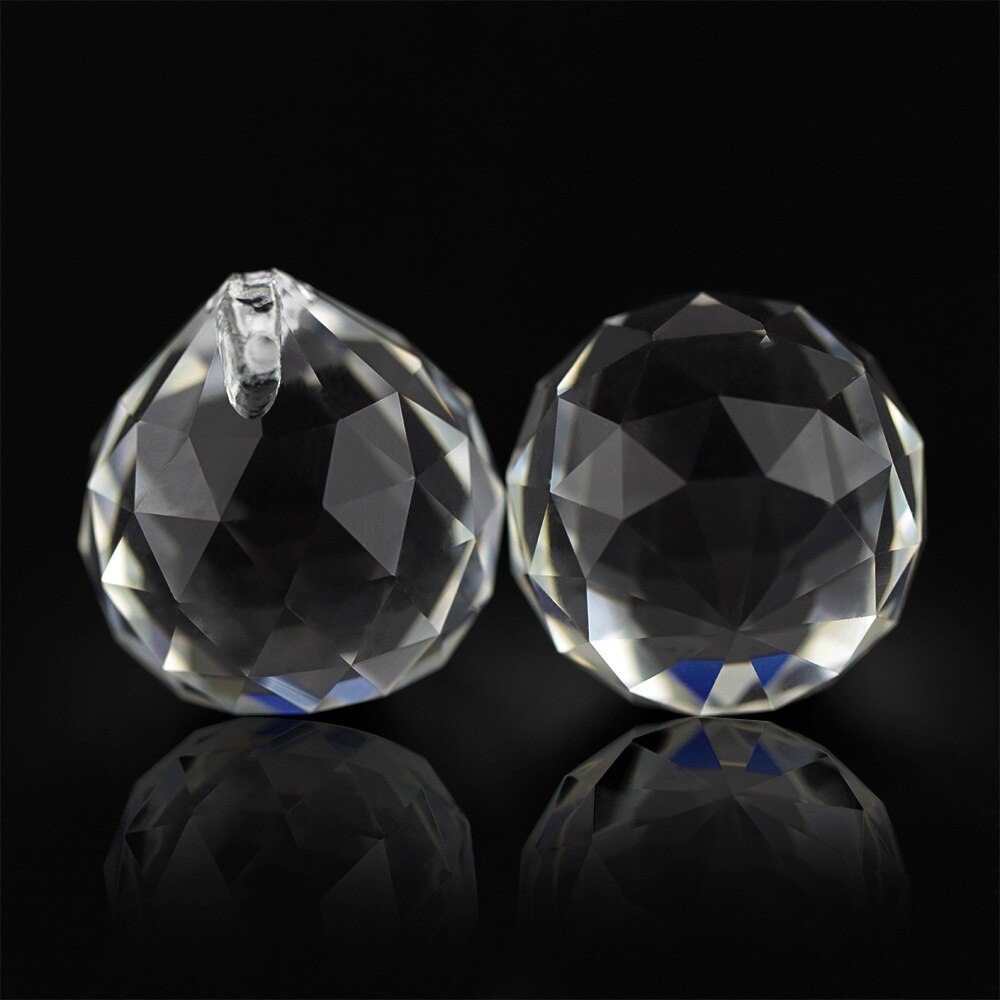 Kristallen Kroonluchter Ballen 15Mm 20Mm 30Mm 40Mm 50Mm 1Pcs Clear Kleur
