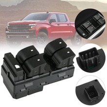Window Regulator Master Power Window Switch for Chevrolet Silverado GMC Sierra Driver Side 4 Door Power Window Kits Universal