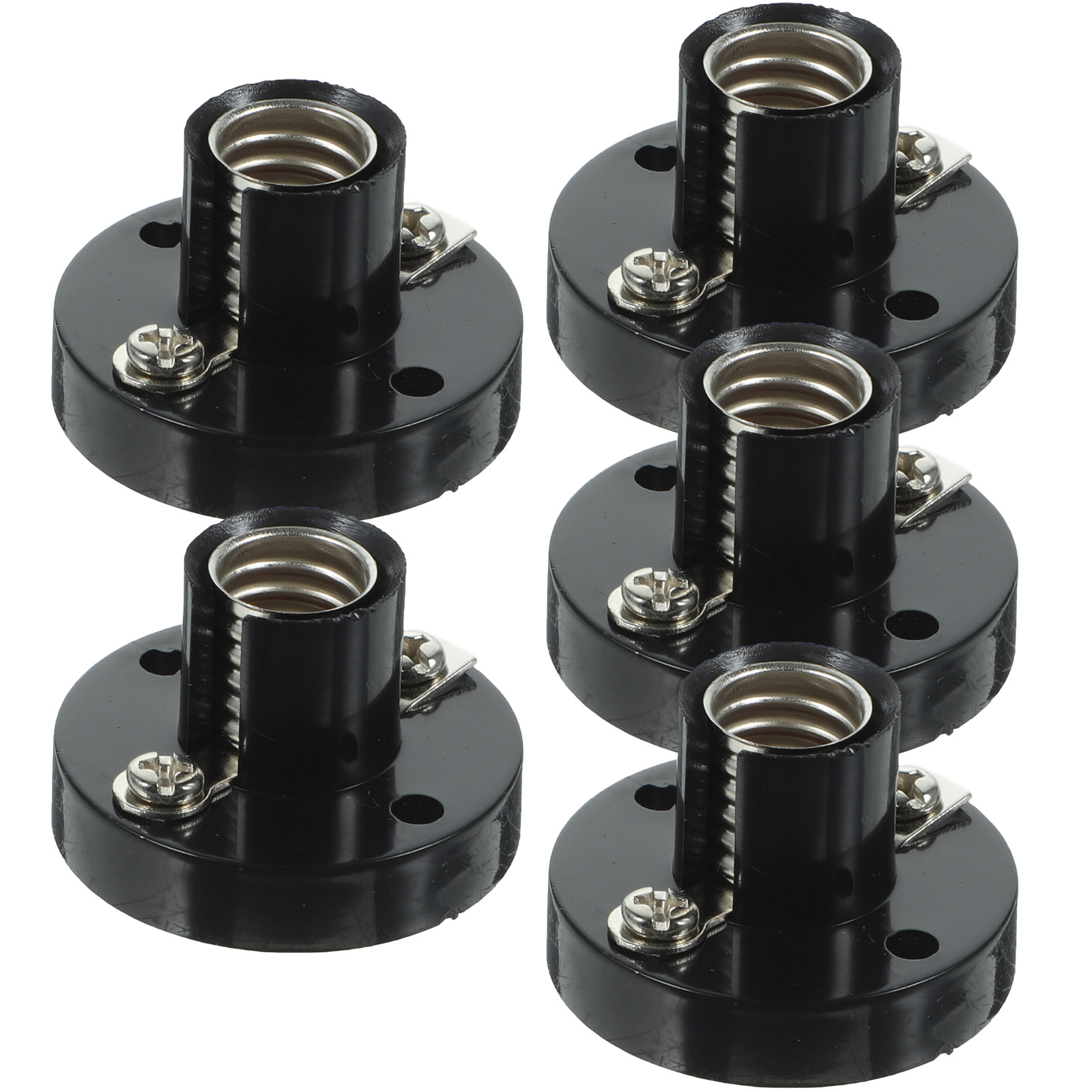 Porte-ampoule à douille E10, 5 pièces, supports de lampe à vis pour expérience électrique et réparation de lampe