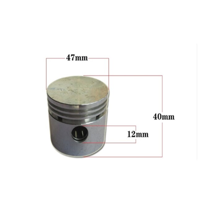 42/47/48/51/65/80/90mm piston for direct driven air compressor, belt driven air compressor. compressor pistons.: 47mm