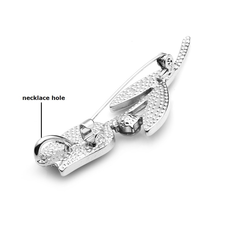 Wuli&Baby Natural Abalone Shell Tulip Brooches For Women Alloy Metal Flower Brooch Pins Jewelry Accessories