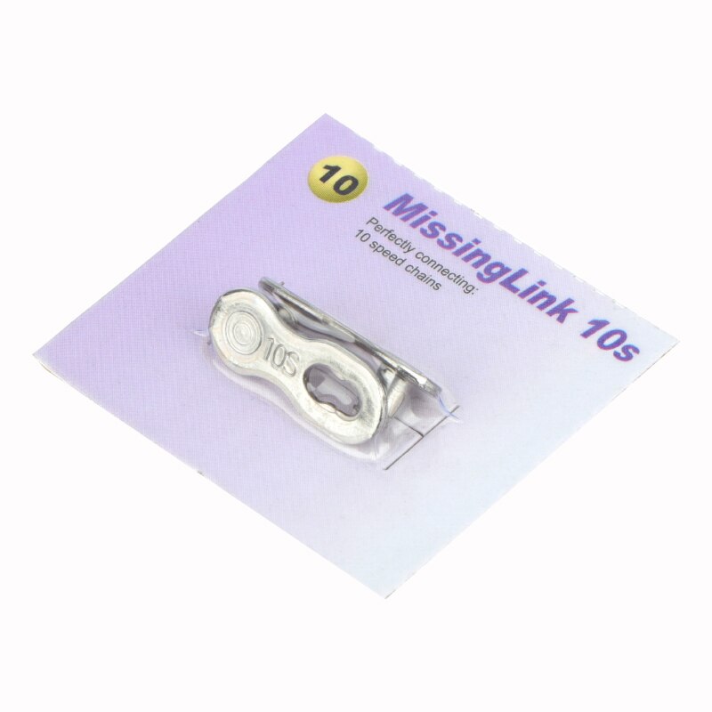 Bicycle Quick Link Chain Soothing 12V Bike Paired Chains Joints Magic Buttons Current Power Link 6/7/8/9/10/11/12 Speed: 10 speed silver1pair