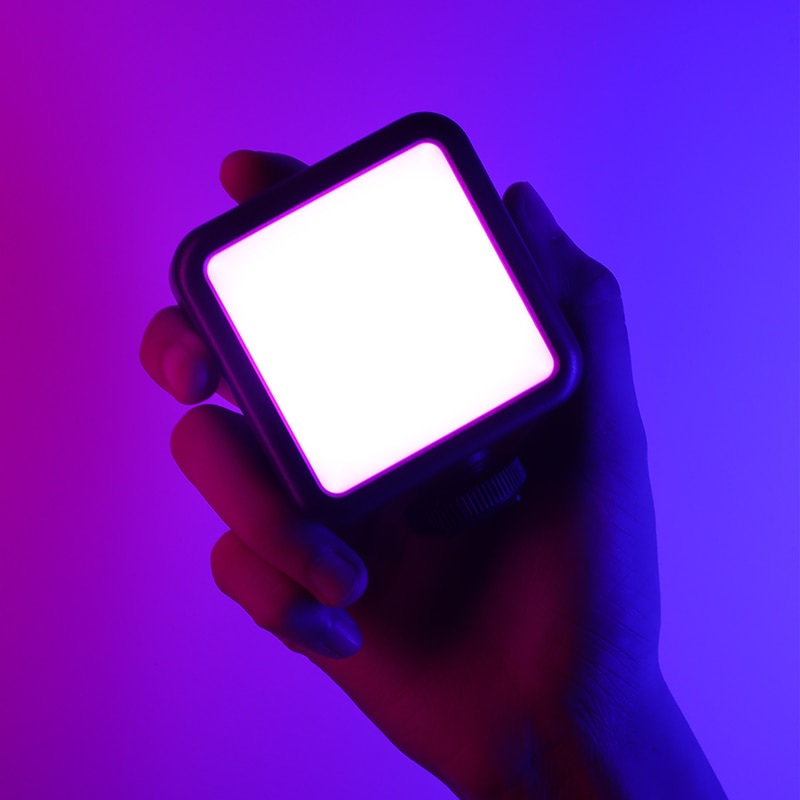 Ulanzi-miniluz fotográfica VL49, luz LED para vídeo, portátil, de bolsillo, Vlog, luz de relleno, teléfono inteligente, DSLR, SLR, 2000mAh