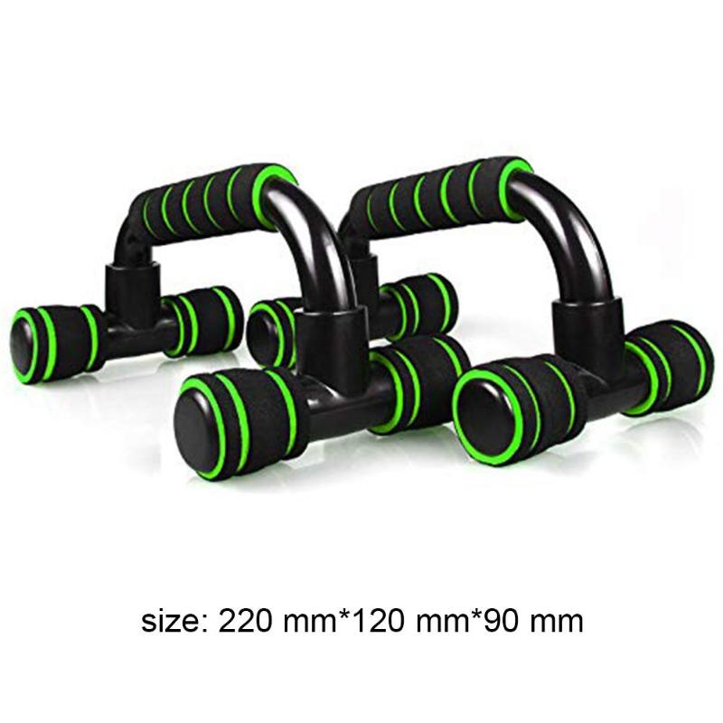 Durabl1 Paar Push-up Bar Stehen Solide Farbe Klassischen Zarten Tragen-beständig Fitness Gym Muscle Training Halterung für körper Gebäude