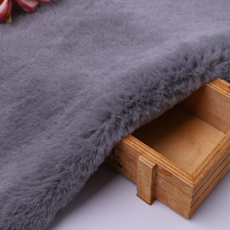 På pilsner 800g kaninpels 13mm høy imitert kaninpels, klær, hjemmetekstilleker, skomateriale plysjstoff