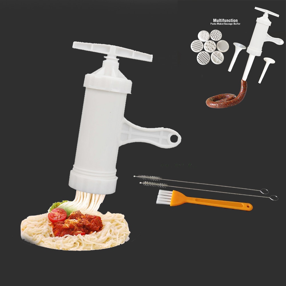 Pølse fylder pølse fyldstof salami maker pasta nudler maker tragt håndlavede madlavningsredskaber