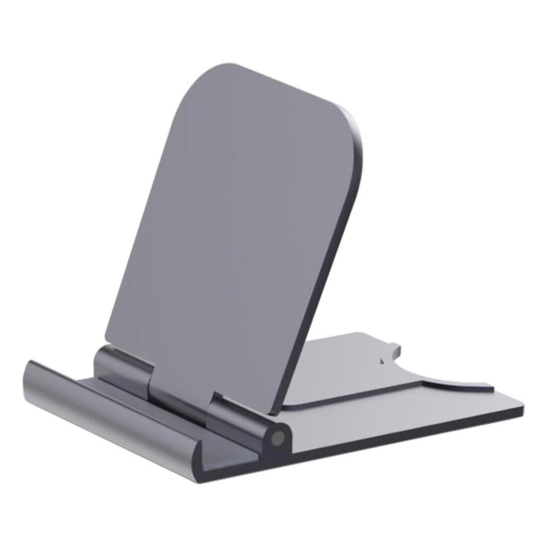 2019New Phone Holder Stand for iPhone XS XR 8 X 7 6 Foldable Mobile Phone Stand for Samsung Galaxy S10 S9 S8 Tablet Stand Desk: B-Black