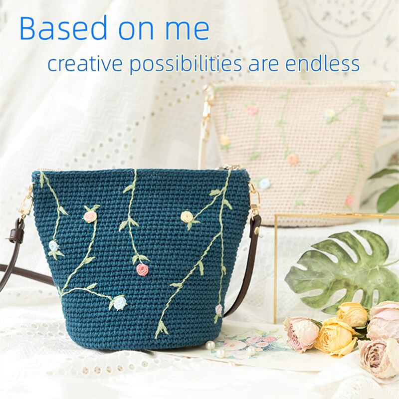 Auxiliary Embroidery Plastic Mesh Sheet Chenille Handcraft DIY Bag Accessories Easy Knit Helper Grid Messenger