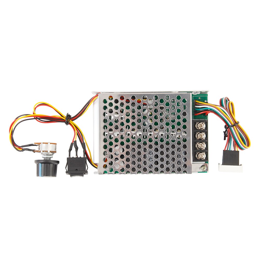 DC10-55V 40A Motor Governor Bidirectional Forward and Reverse DC Brush Motor Speed Governor with Digital Scale Tachometer