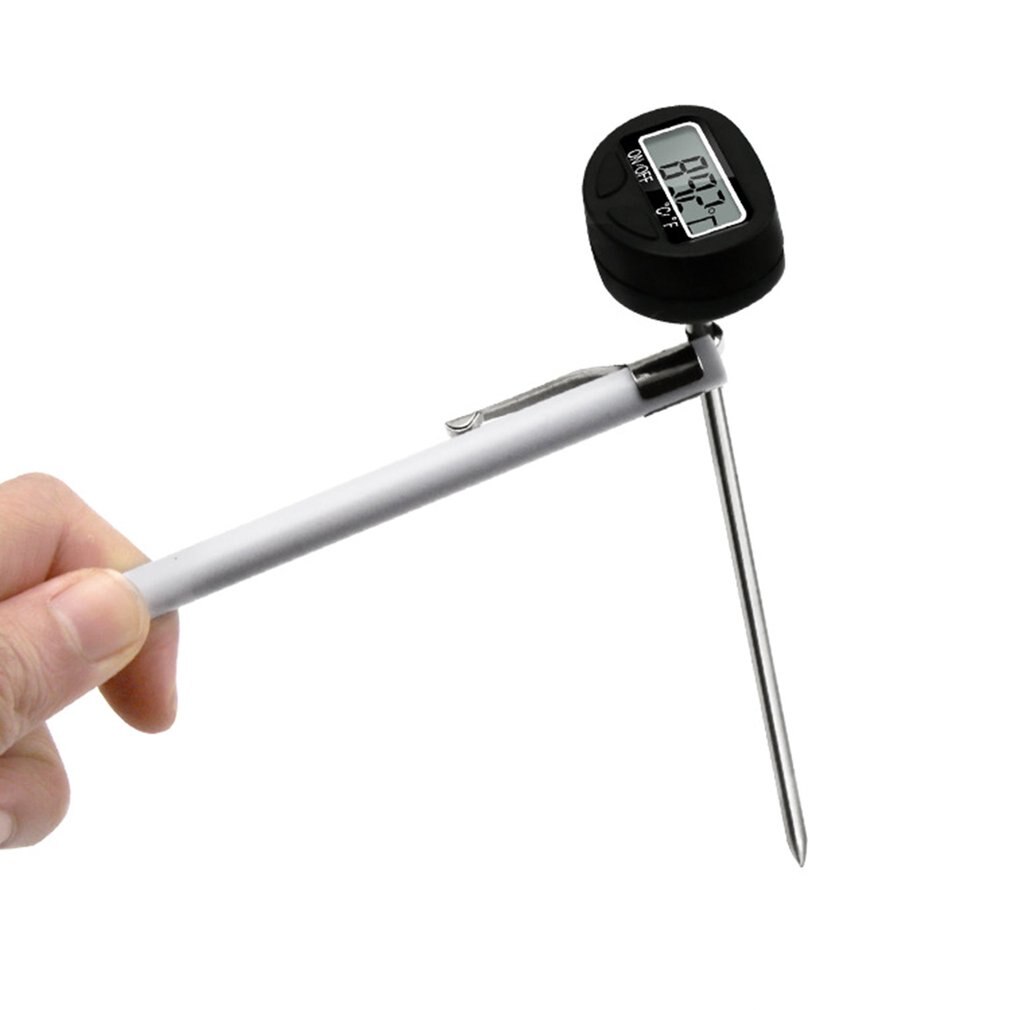 Food Thermometer Kitchen Food Cooking Thermometer Digital Instant Read Meat Thermometer for Barbecue Baking Milk Powder Water