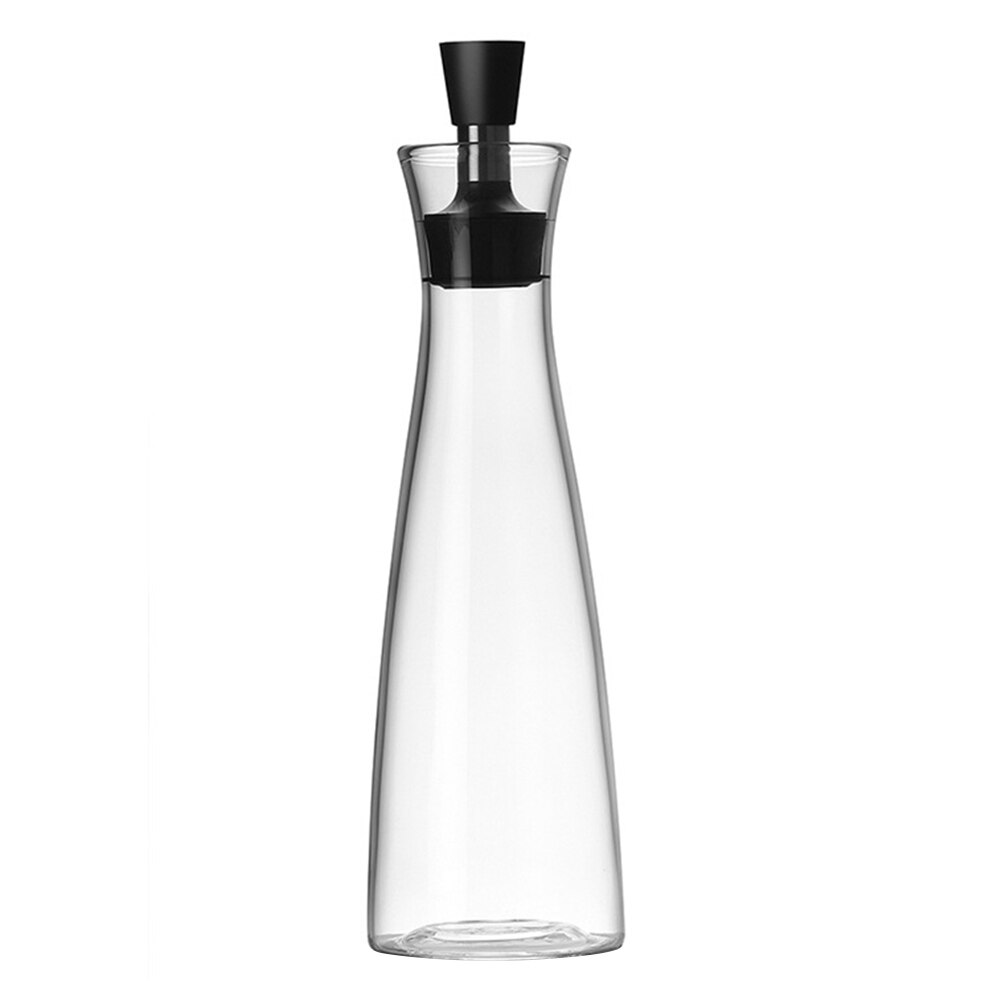 Såsdispenser kryddflaska 500ml glas vinäger bar oljeflaska förvaring köksredskap matlagning vin flytande behållare: 500ml